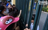 Nghĩa tình cha mẹ khi có con đi thi chuyển cấp